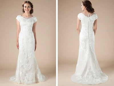 New Modest Wedding Dresses | LDS Bride Blog