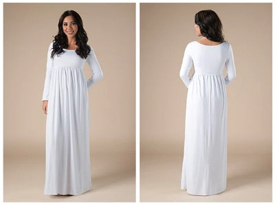 Beautiful and Comfortable LDS Temple Dresses
