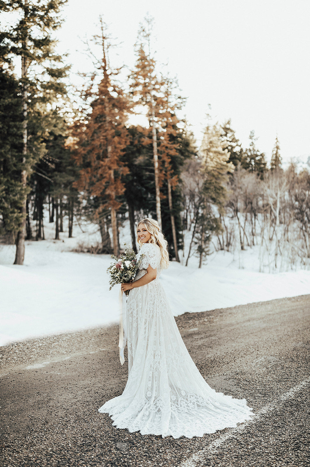 Boho Modest Wedding Dresses  Calabria – Moments Made Bridal