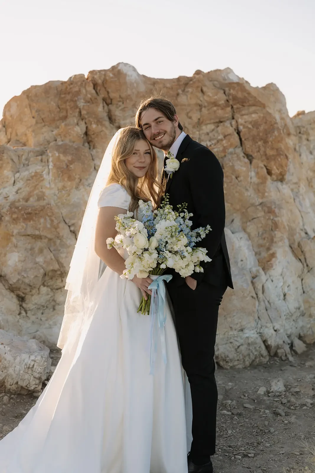 Affordable Modest Wedding Dresses. Mobile Image