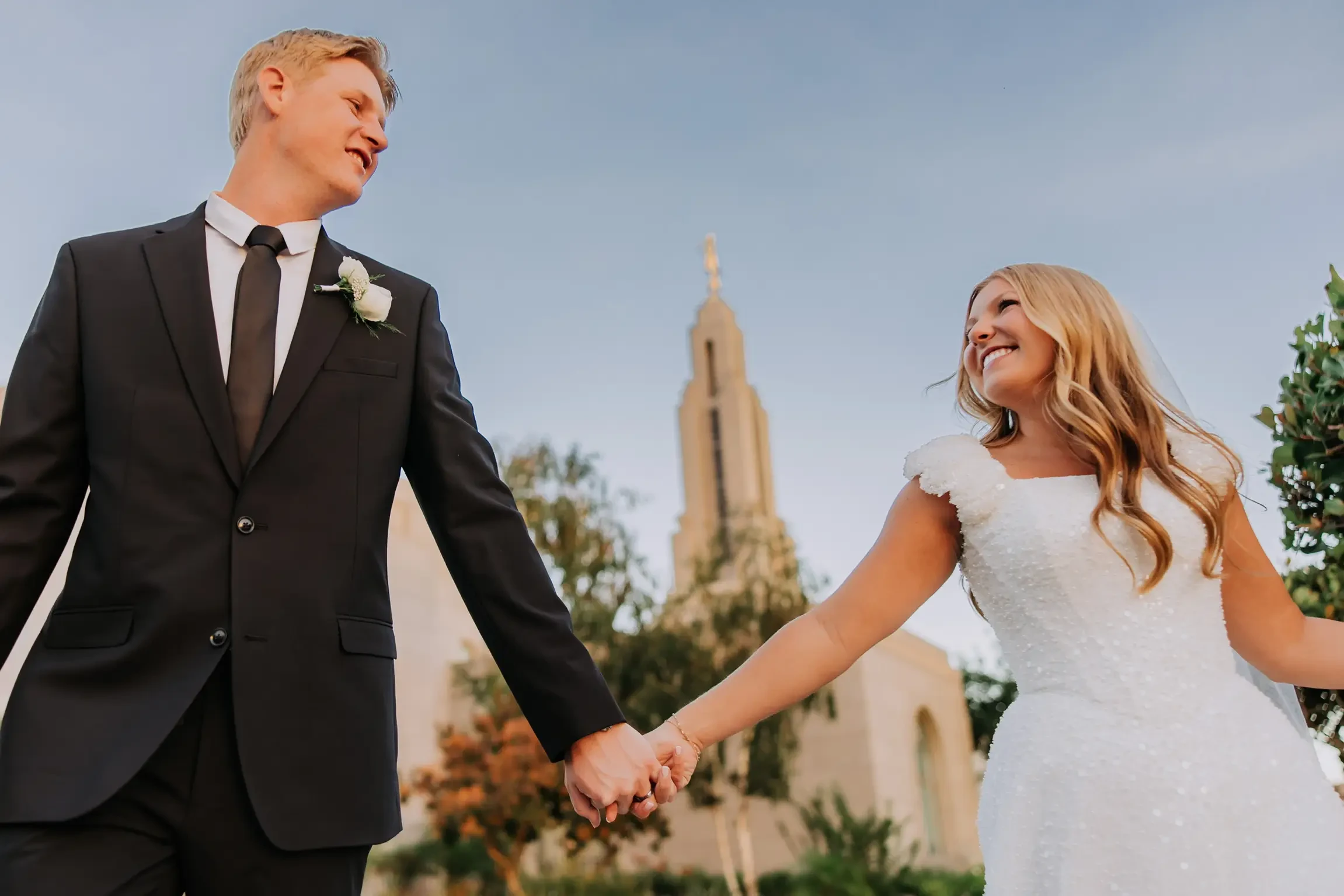 Temple Wedding Dress Timeline Image
