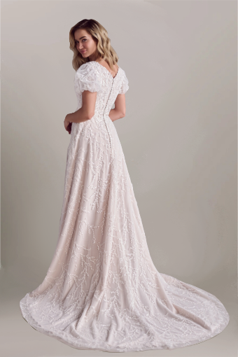 Cierra #6 All Ivory Ivory over Soft Blush thumbnail