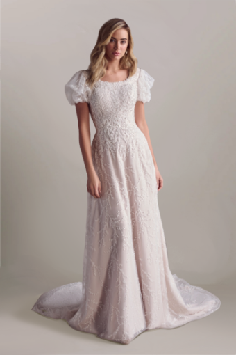 Cierra #0 default All Ivory Ivory over Soft Blush thumbnail