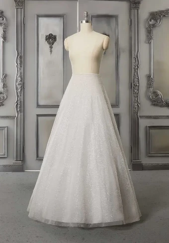 517 - Glitter Underskirt #3 Ivory thumbnail