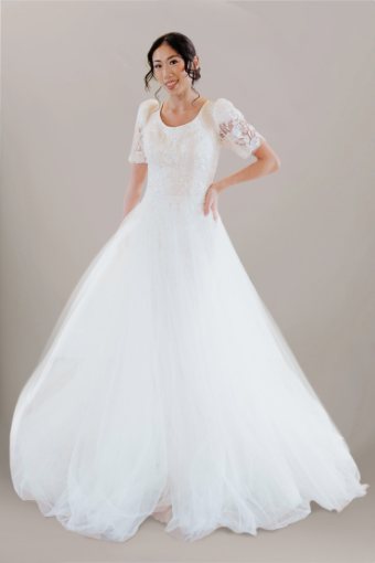 Alora #1 Ivory-Blush thumbnail