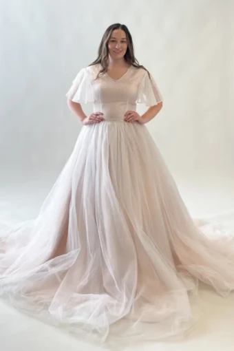 Hattie #0 default Ivory Sparkle/Blush thumbnail