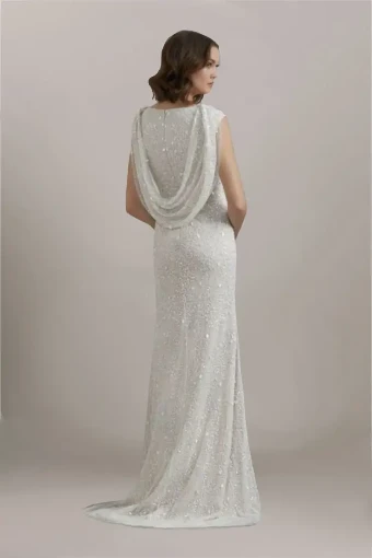 Marilyn #4 Ivory/Silver thumbnail