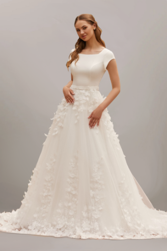 Melissa - Overskirt #0 default Ivory thumbnail