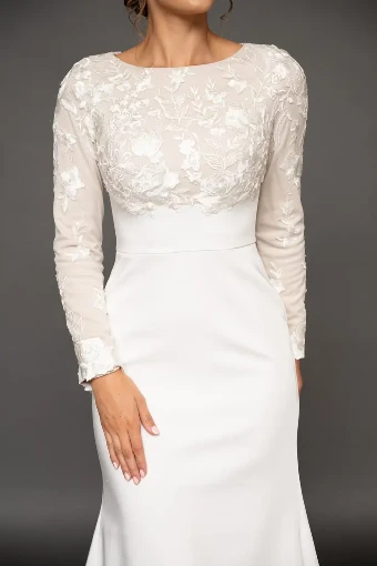 McCoy (w/o lace on train) #7 Ivory thumbnail