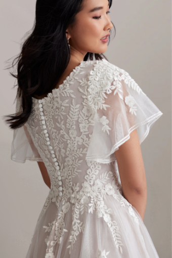 Calla #4 Ivory over Misty Mauve thumbnail