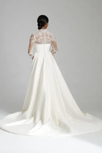 899 corset overskirt #1 Ivory thumbnail