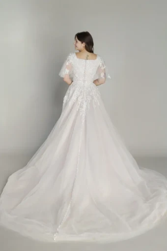 Ginnie  - one of a kind #1 Lavender/Champagne thumbnail