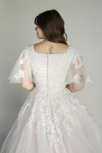 Ginnie  - one of a kind #3 Lavender/Champagne thumbnail