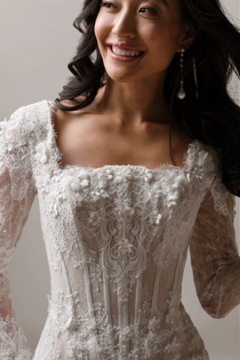 Annalee -LOAN SAMPLE #8 Ivory Over Blush thumbnail