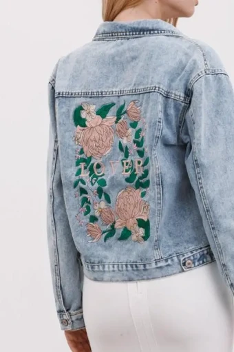 Lover Denim Jacket #0 default Classic Blue Denim thumbnail