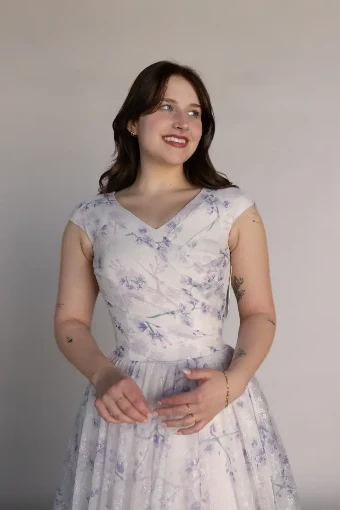 Emilia #4 Blue Floral thumbnail