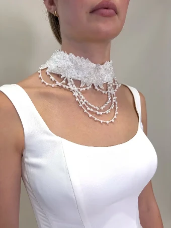 1022 Choker #0 default All Ivory thumbnail