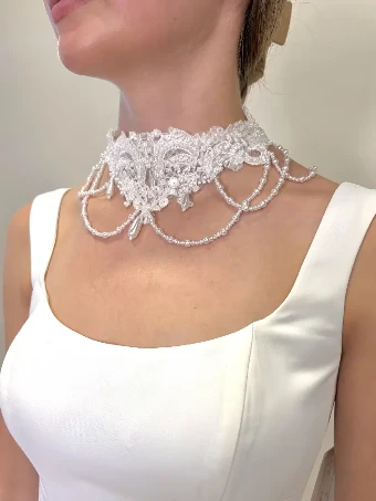 1023 Choker #1 default All Ivory thumbnail