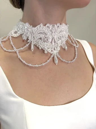 1023 Choker #0 default All Ivory thumbnail