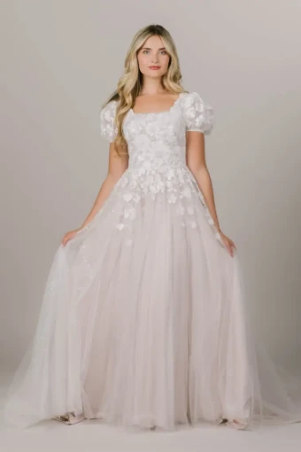 Emmaline #0 default Ivory/French Lilac thumbnail
