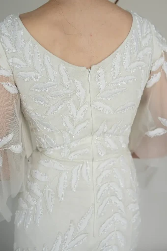 Vera #4 Ivory/Silver thumbnail