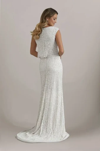 Billie #4 Ivory/Silver thumbnail