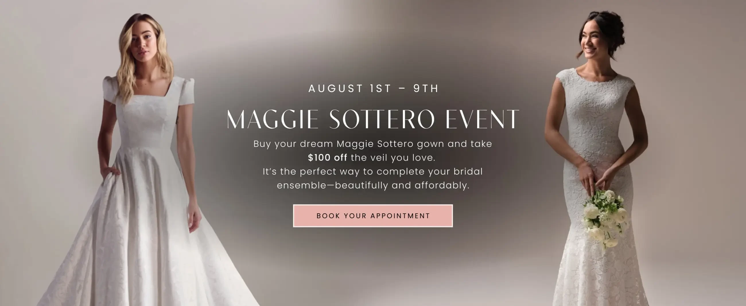 Maggie Sottero Desktop Banner