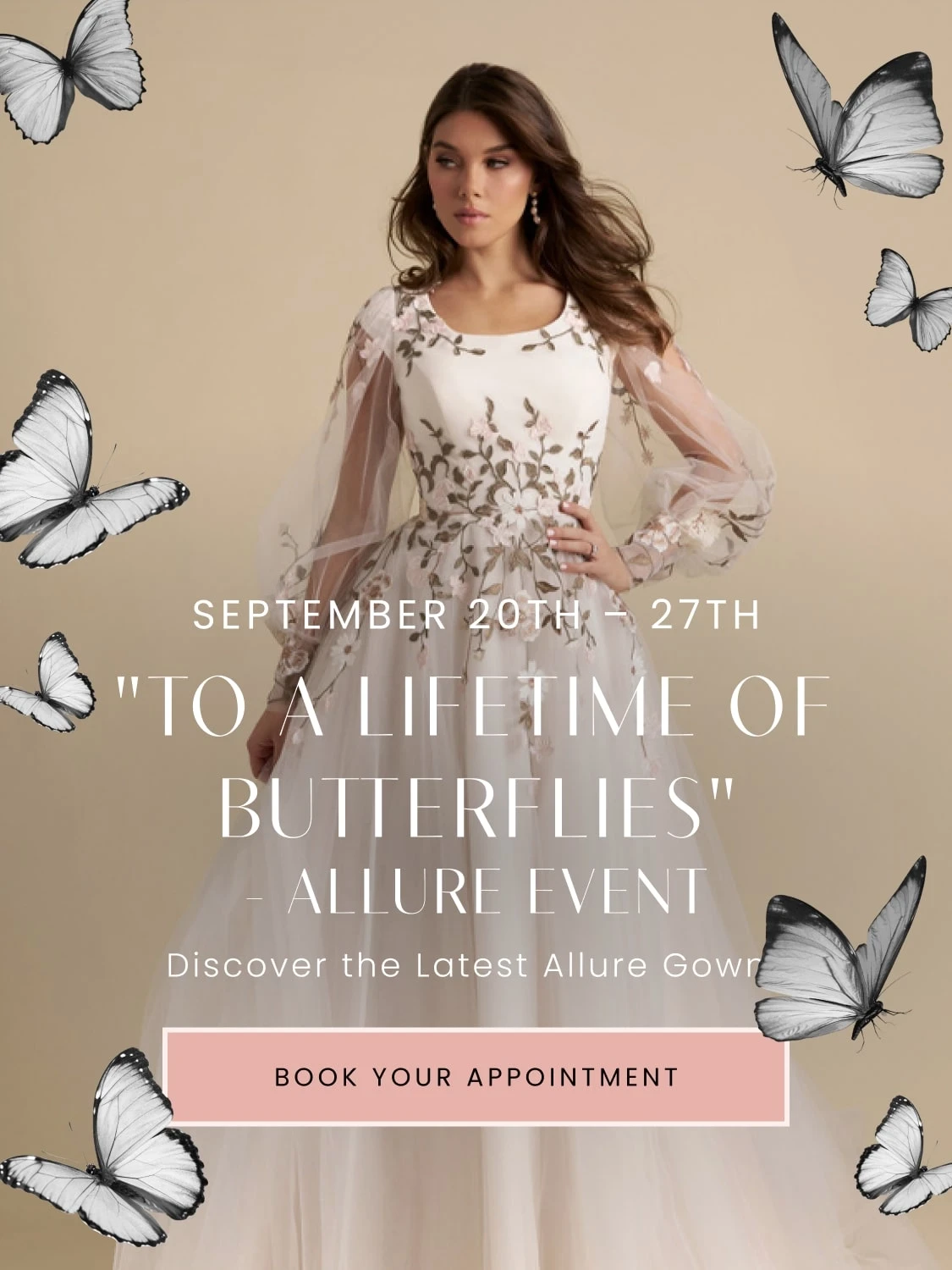 To A Lifetime of Butterflies Allure Event