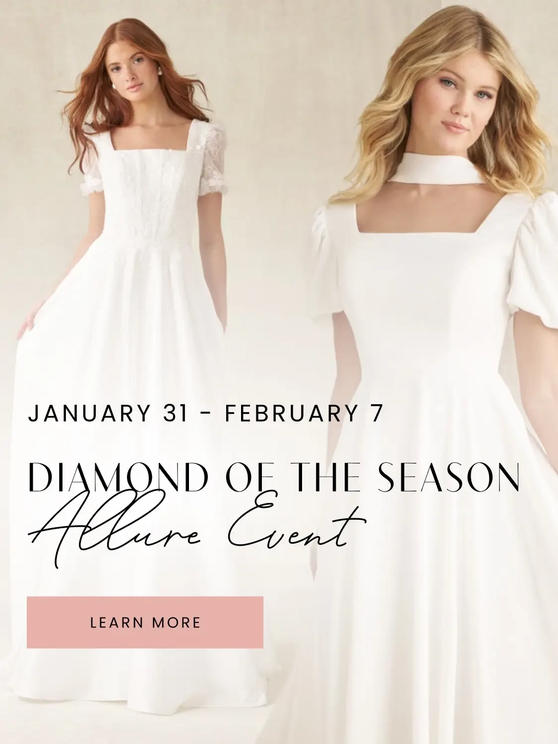 Diamond of the season allure event